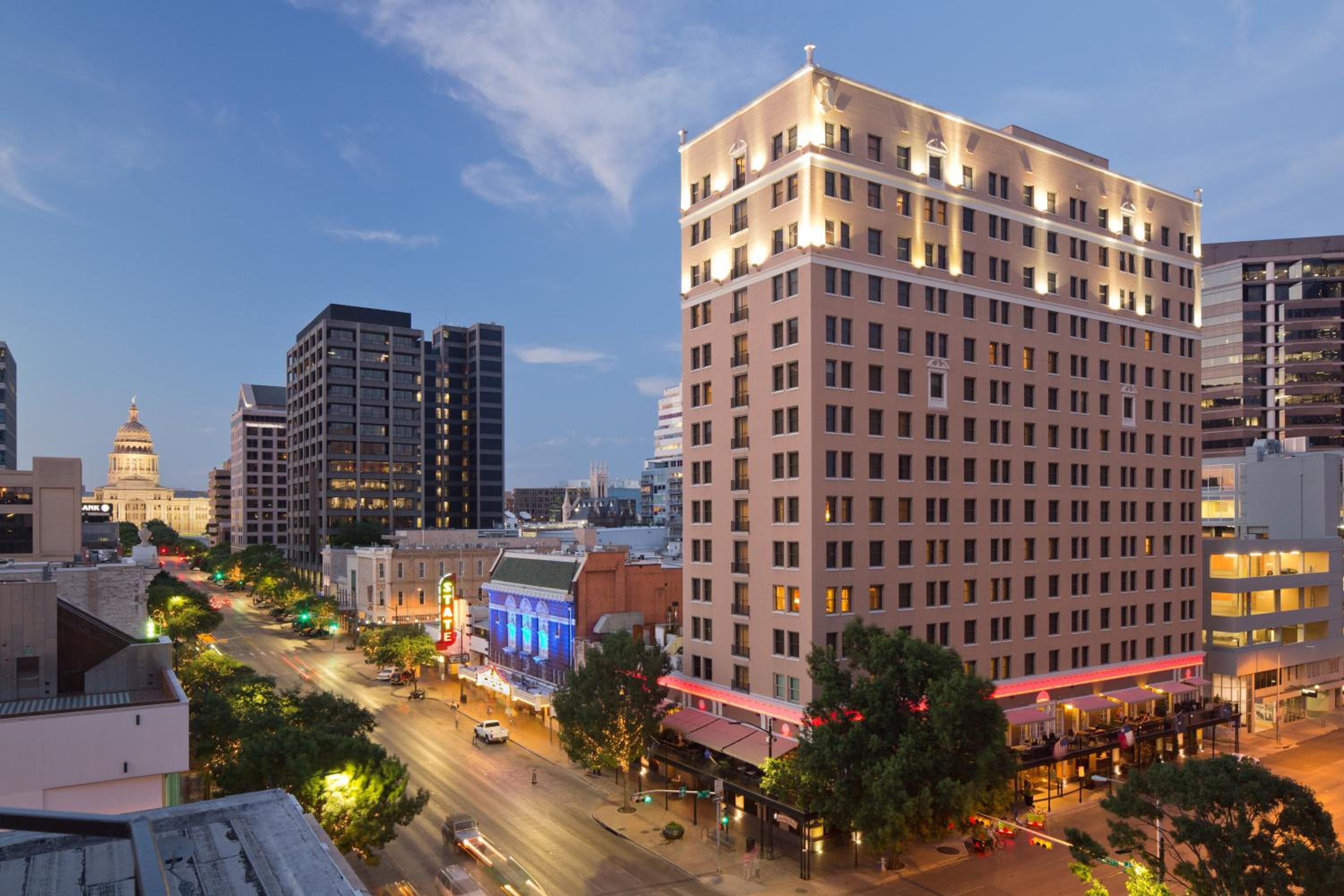 The Stephen F Austin Royal Sonesta Hotel in Austin