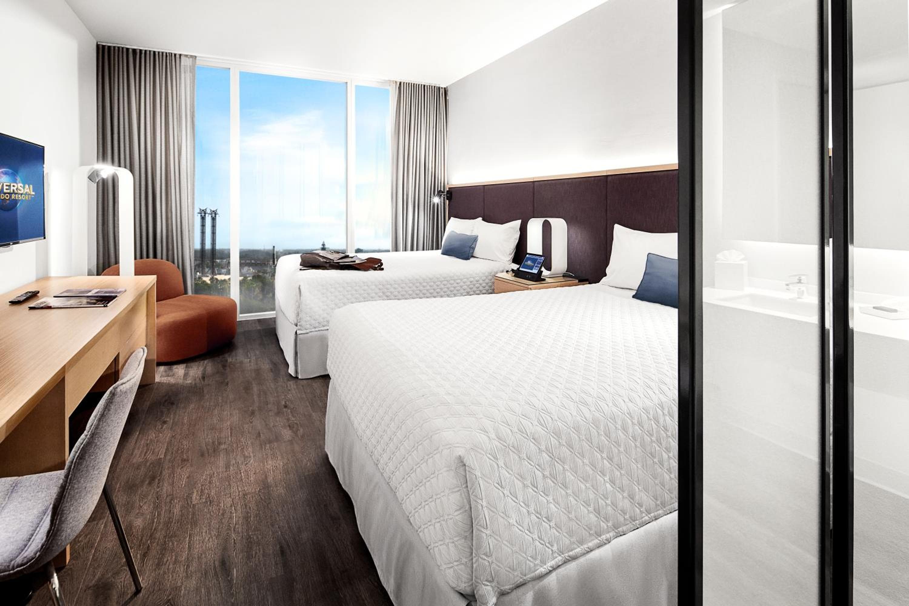 Queen Room with Two Queen Beds - View (Includes Early Park Admission*) room photo