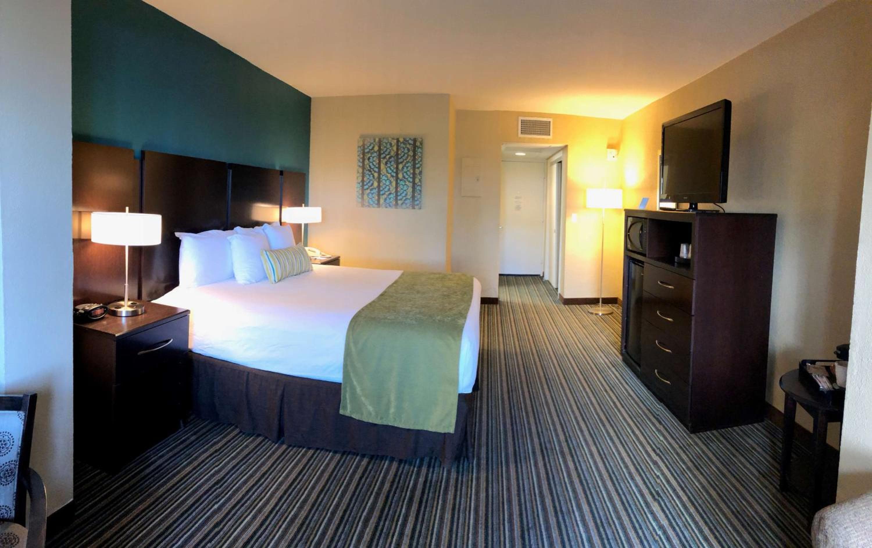 Accessible Deluxe King with Roll-in Shower room photo
