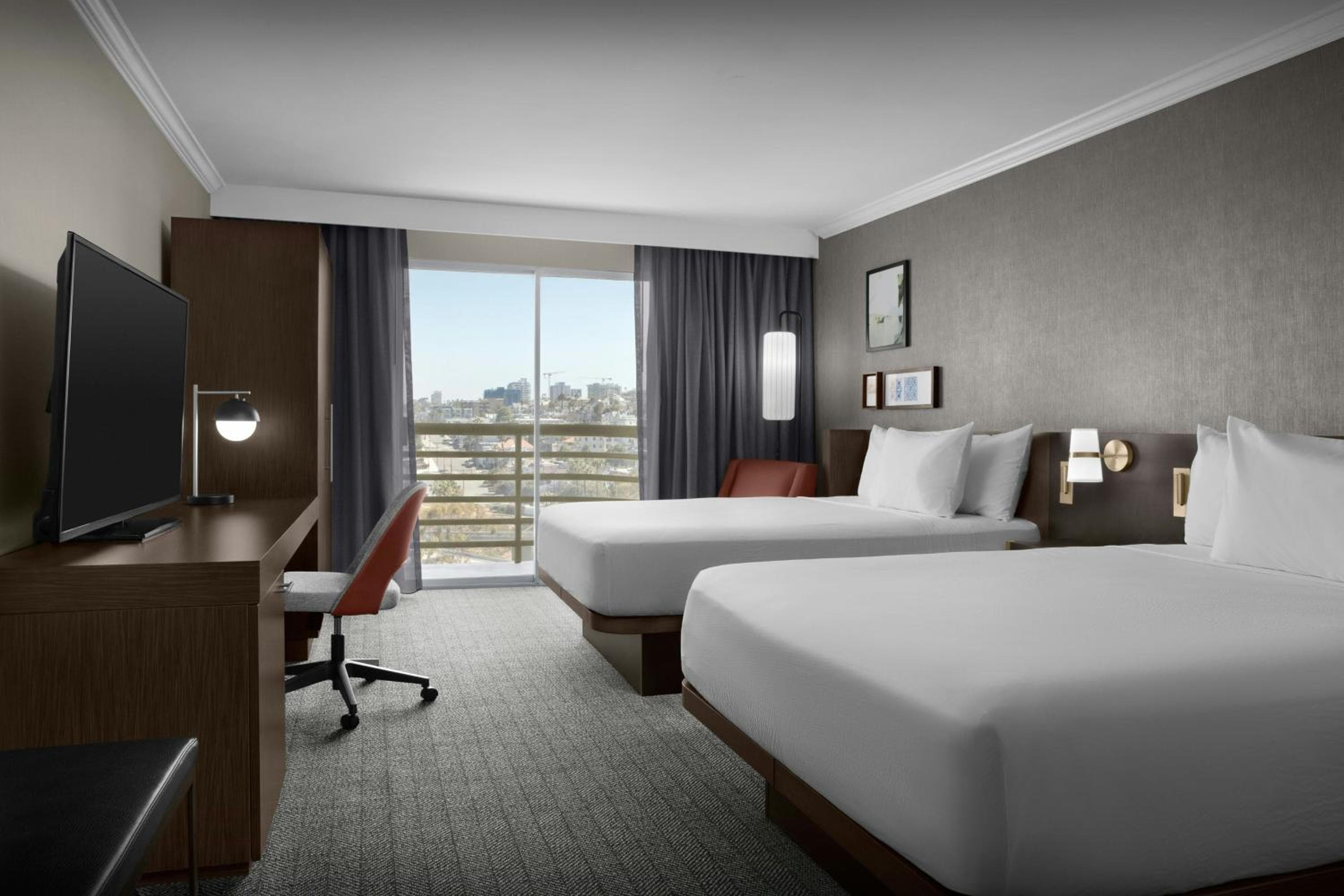 Queen Room with Two Queen Beds - Hearing Accessible room photo