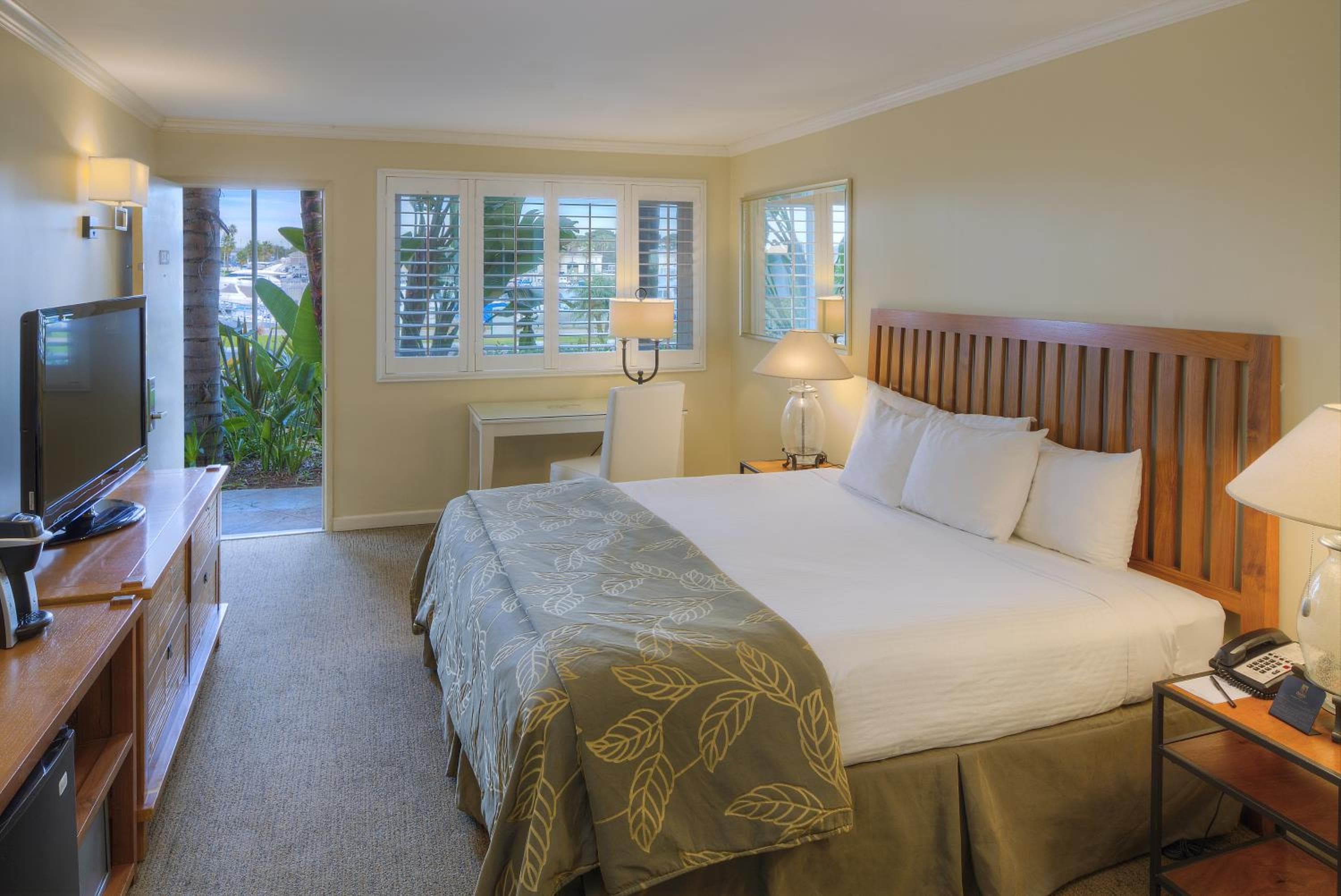 Standard Room, 1 King Bed, Accessible Roll-in Shower room photo