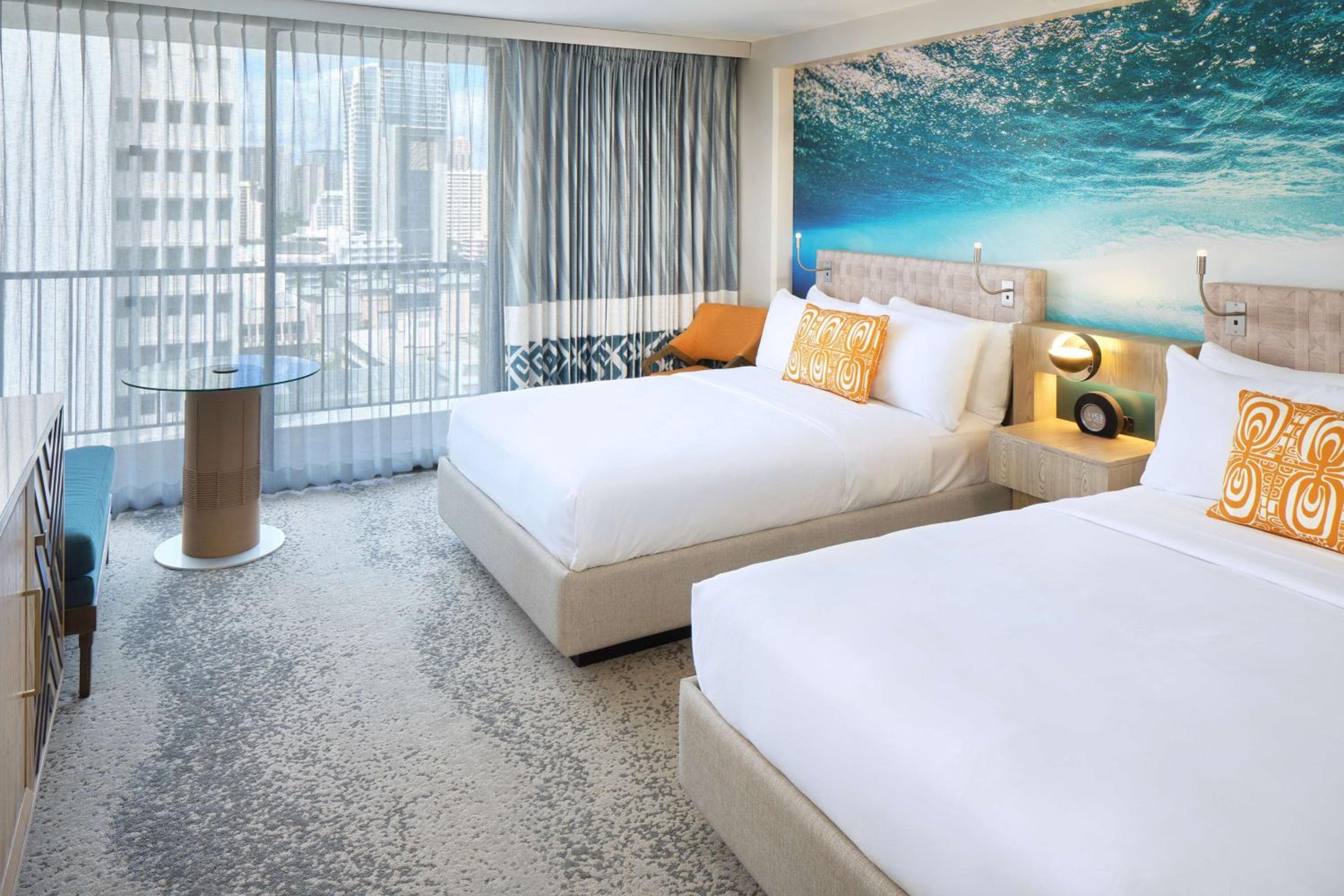 Partial Ocean View 2 Double Beds room photo