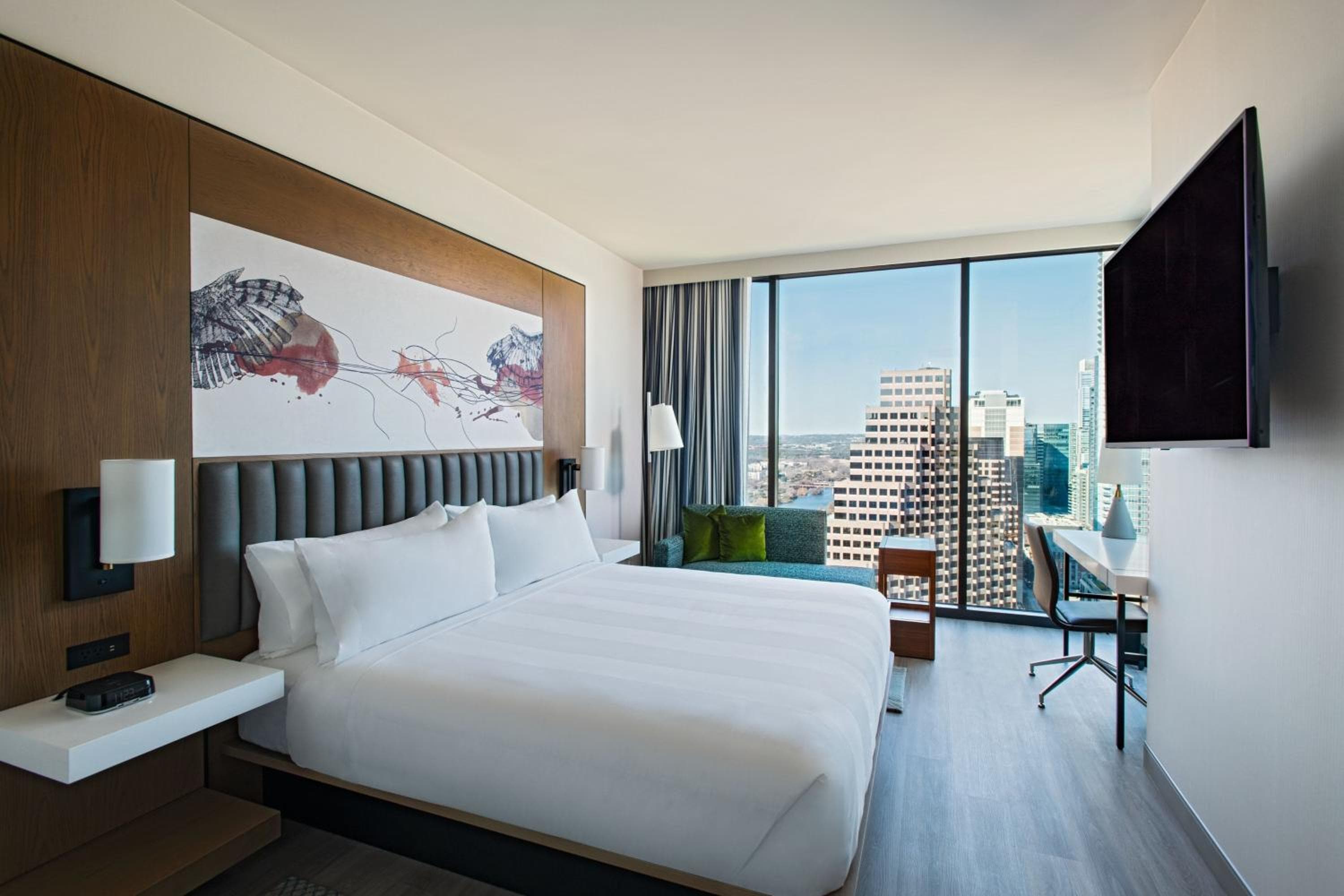 Corner King, Guest room, 1 King, Corner room room photo