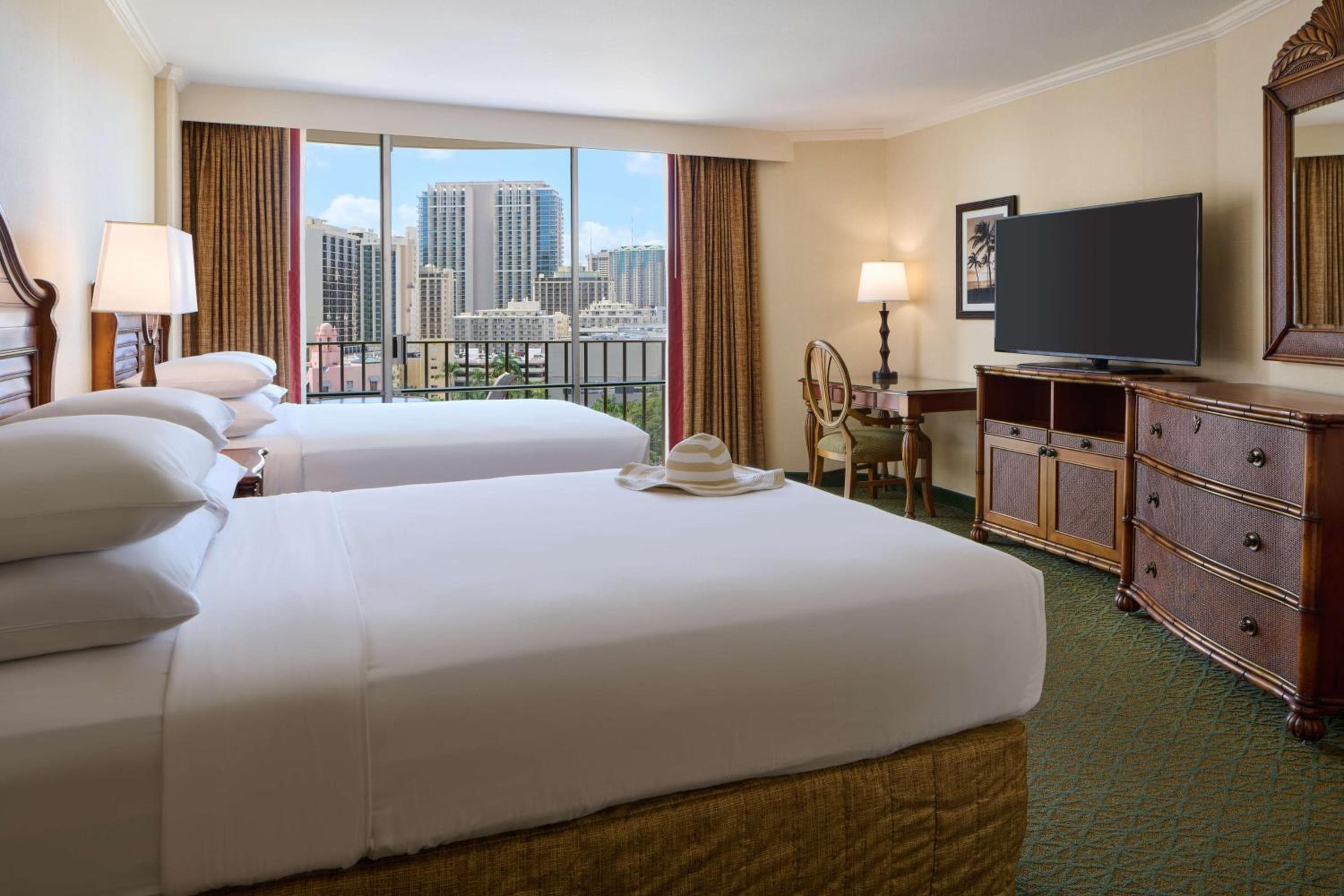 City View 2 Double Beds room photo
