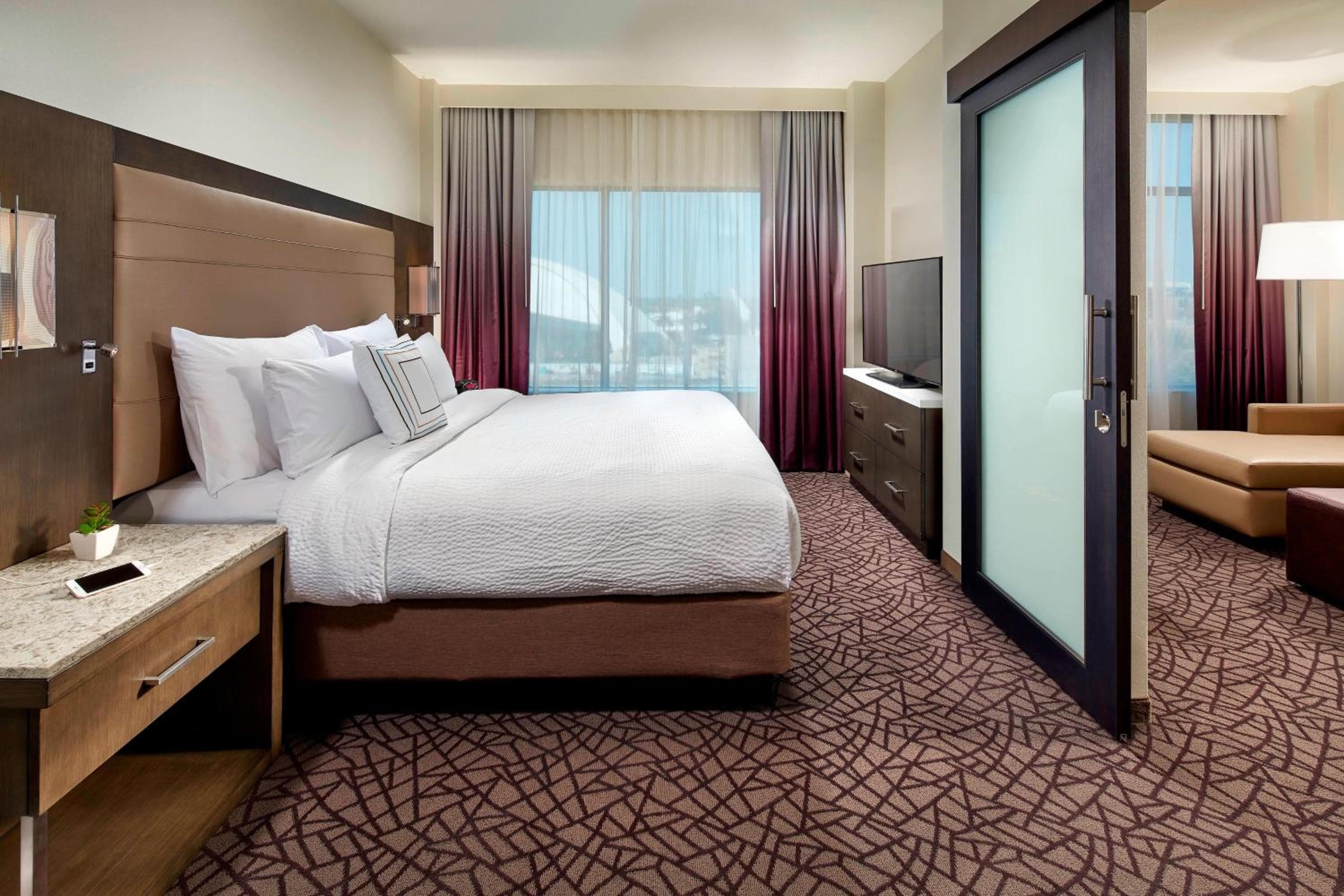 One Bedroom 1 King City View Suite with Sofa Bed room photo
