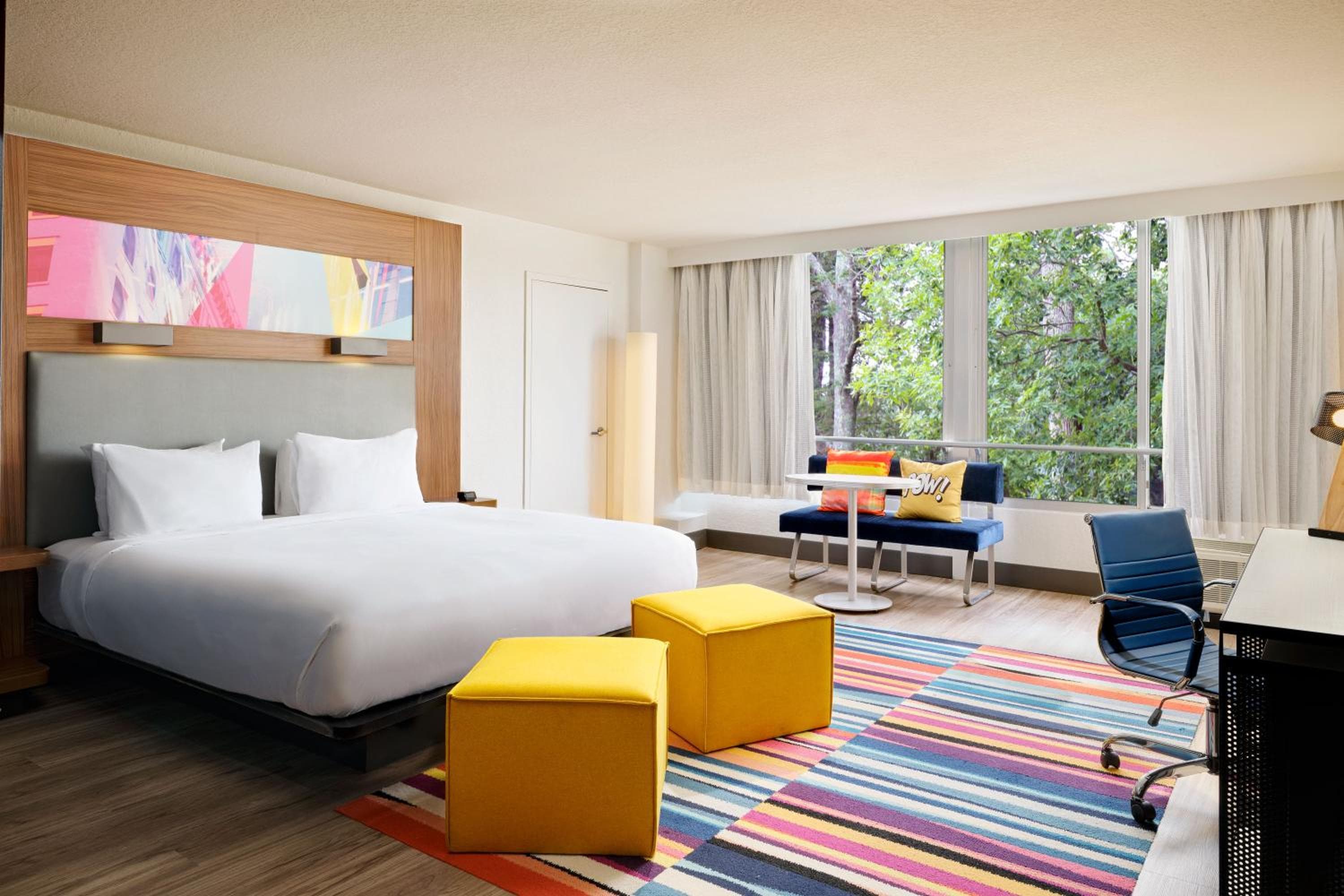 Double Room with Two Double Beds - Hearing Accessible room photo
