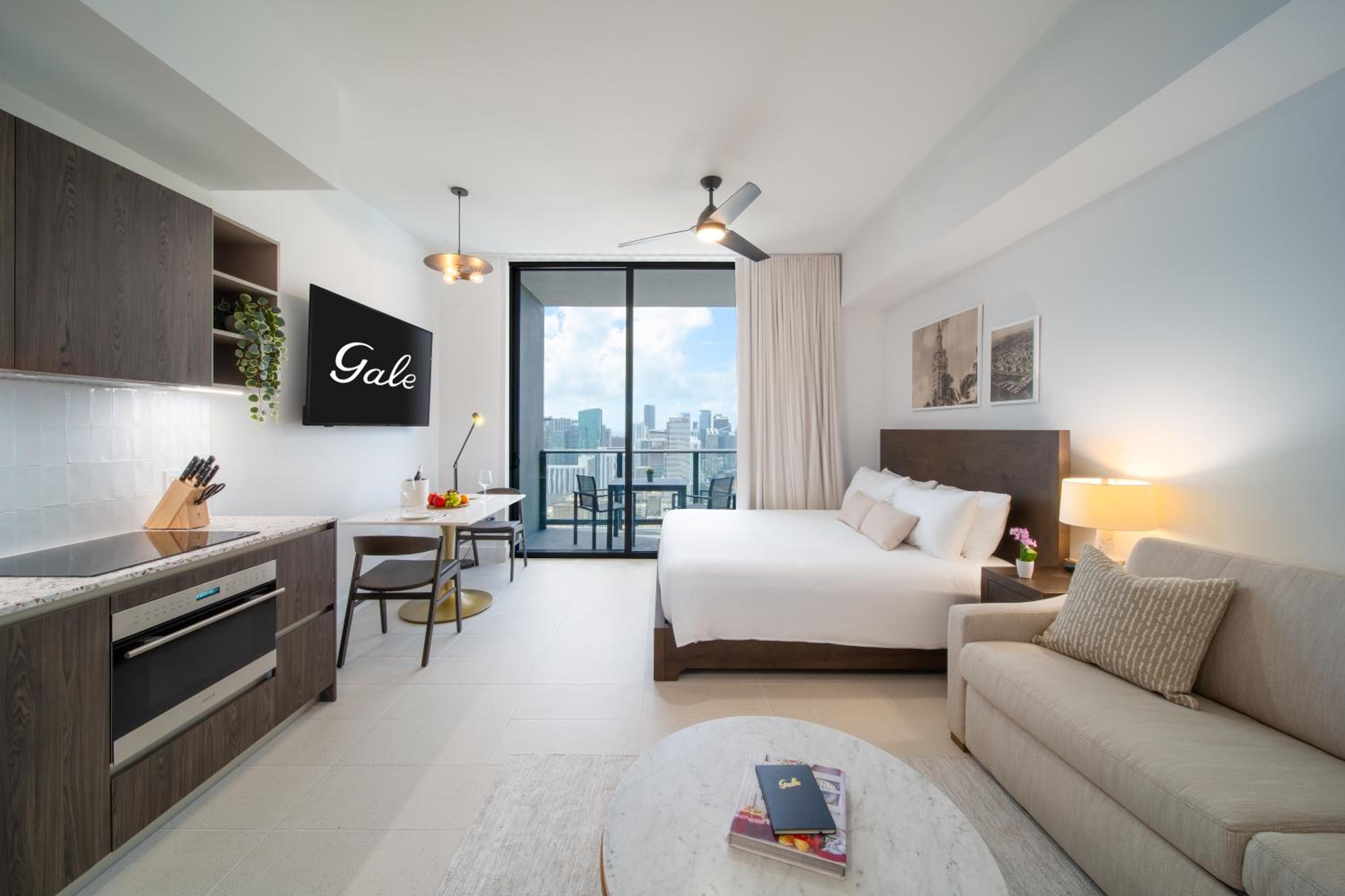 Skyline Residences Studio with Kitchen & Balcony. room photo