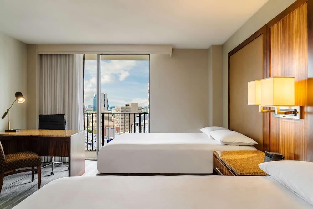 Room, 2 Double Beds, Accessible, Bathtub room photo