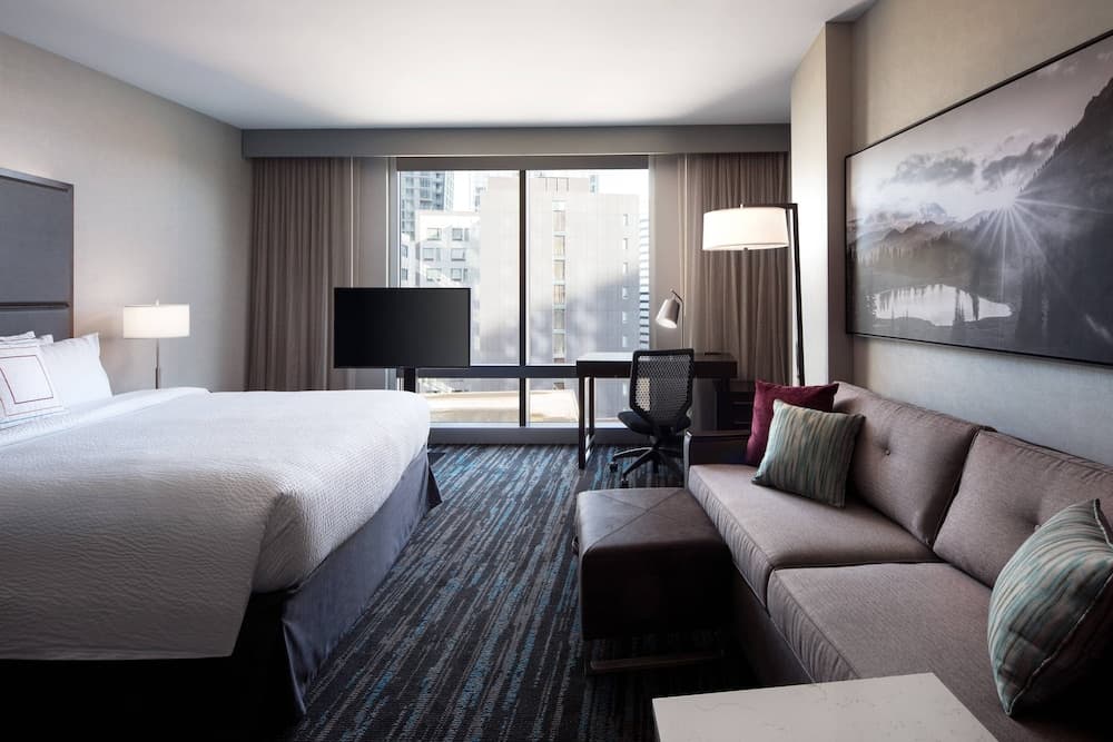Studio Suite, 1 King Bed with Sofa bed room photo