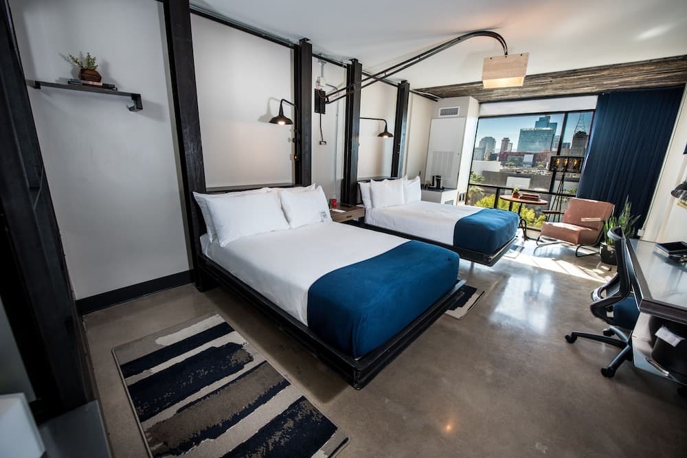 Standard Room, 2 Double Beds, Accessible room photo