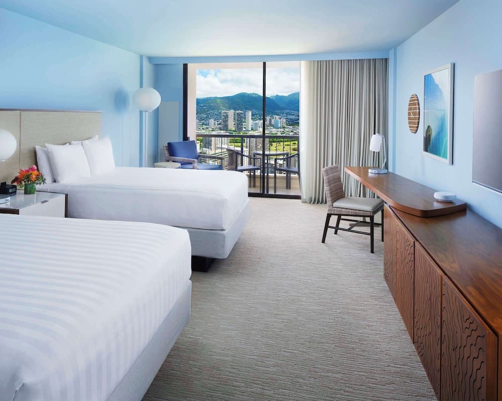 Room, 2 Queen Beds (Waikiki View) room photo